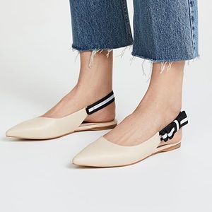 Senso Helene slingback strap flats